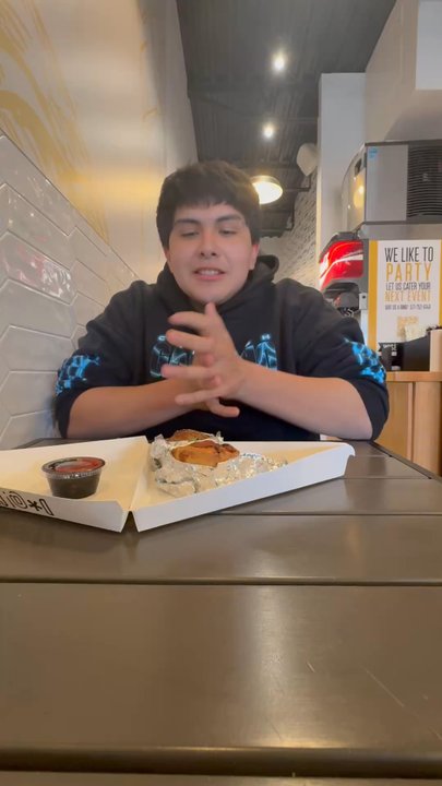 Wiseguy Pizza - Me trying the food. One bite is all it takes. - Pizza Near Me - Herndon, Virginia