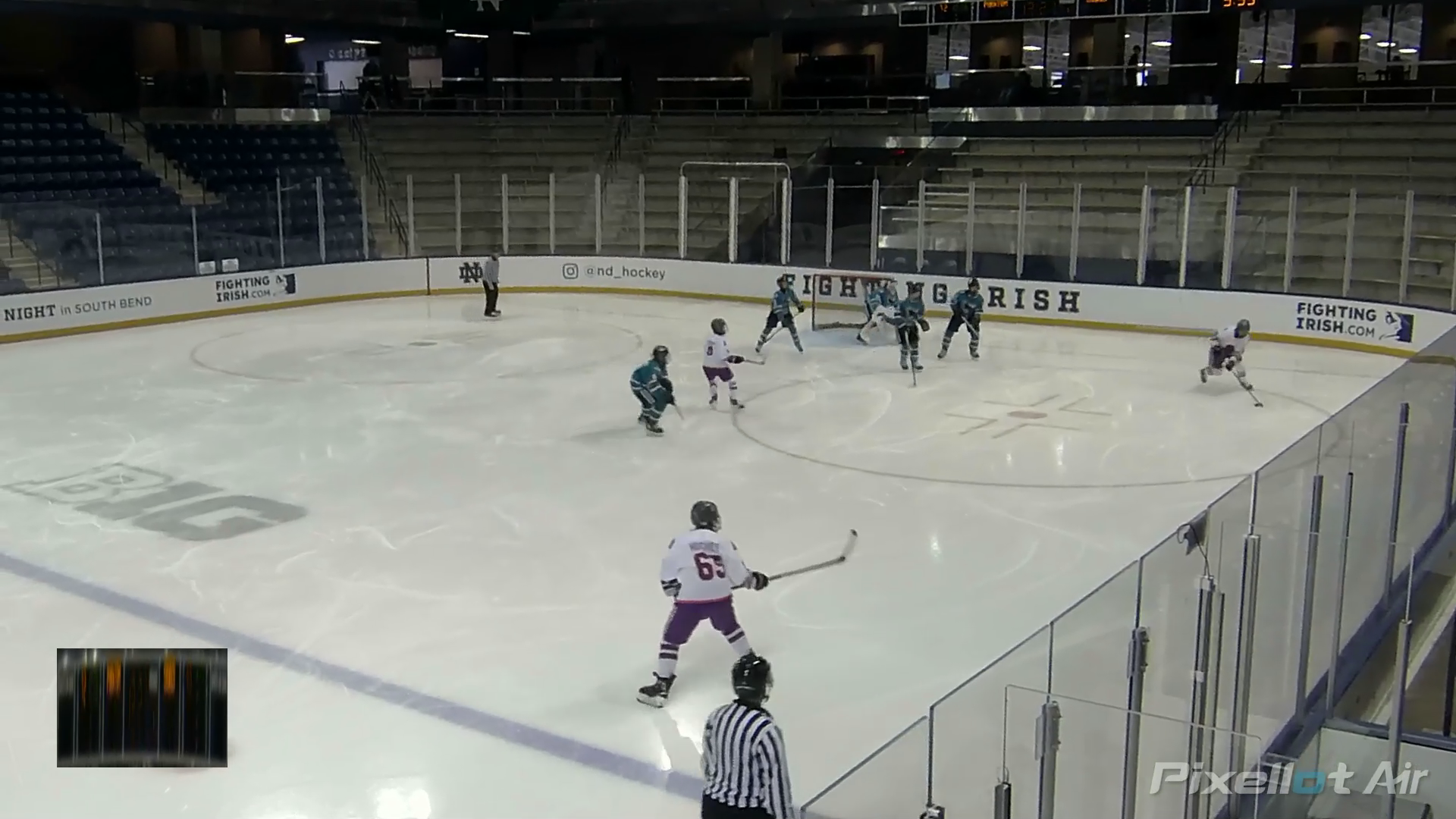 Noah Min's .962 save % on 26 shots vs Chicago Phantoms 13O AAA