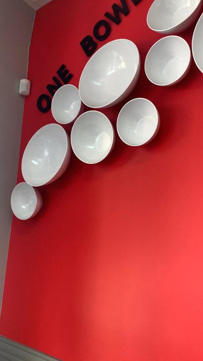 Flame Broiler - Art on the wall - Fast Food Near Me - Chatsworth, California