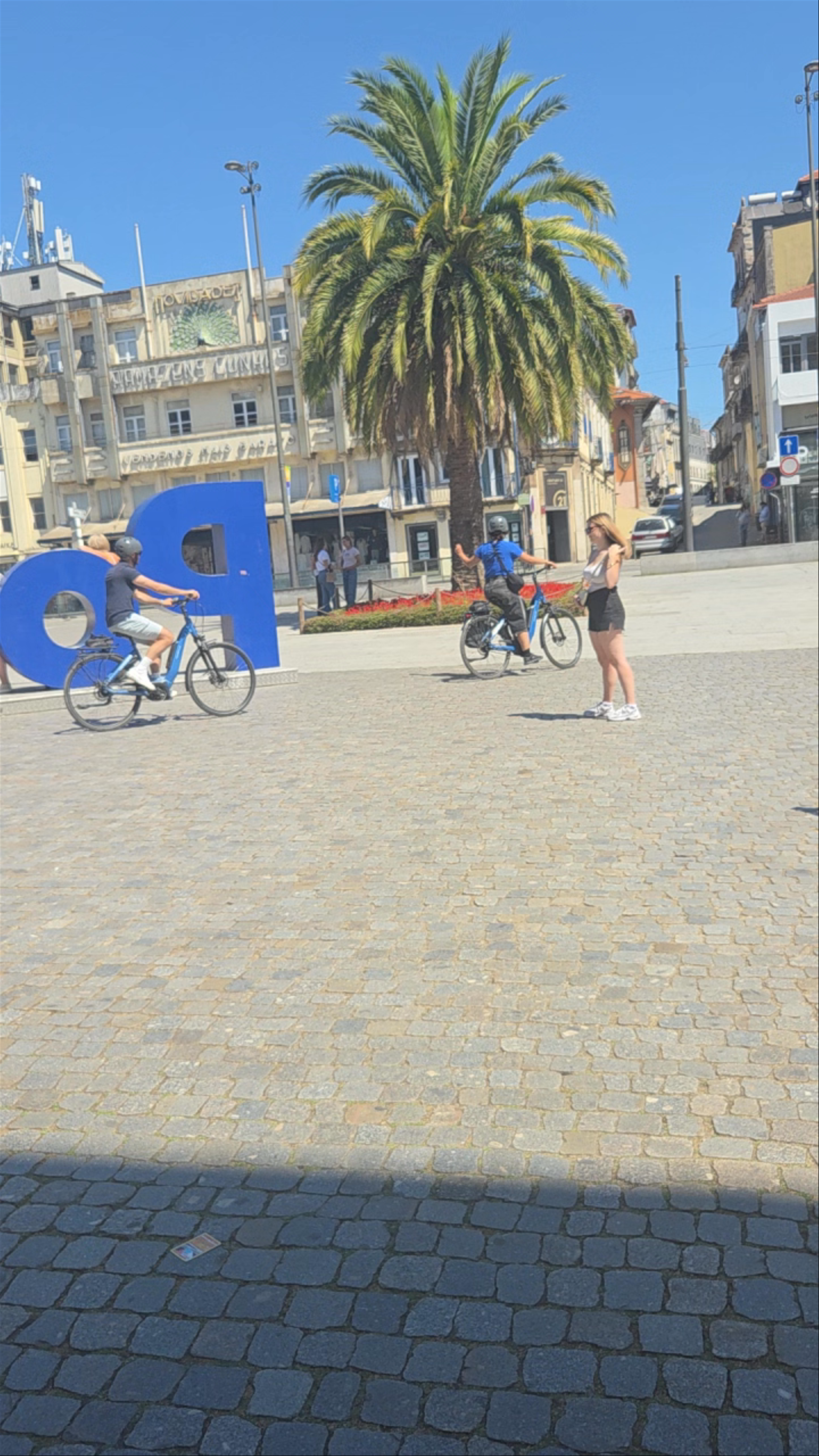 Sunny Scenes at Universidade do Porto, Praça de Gomes Teixeira