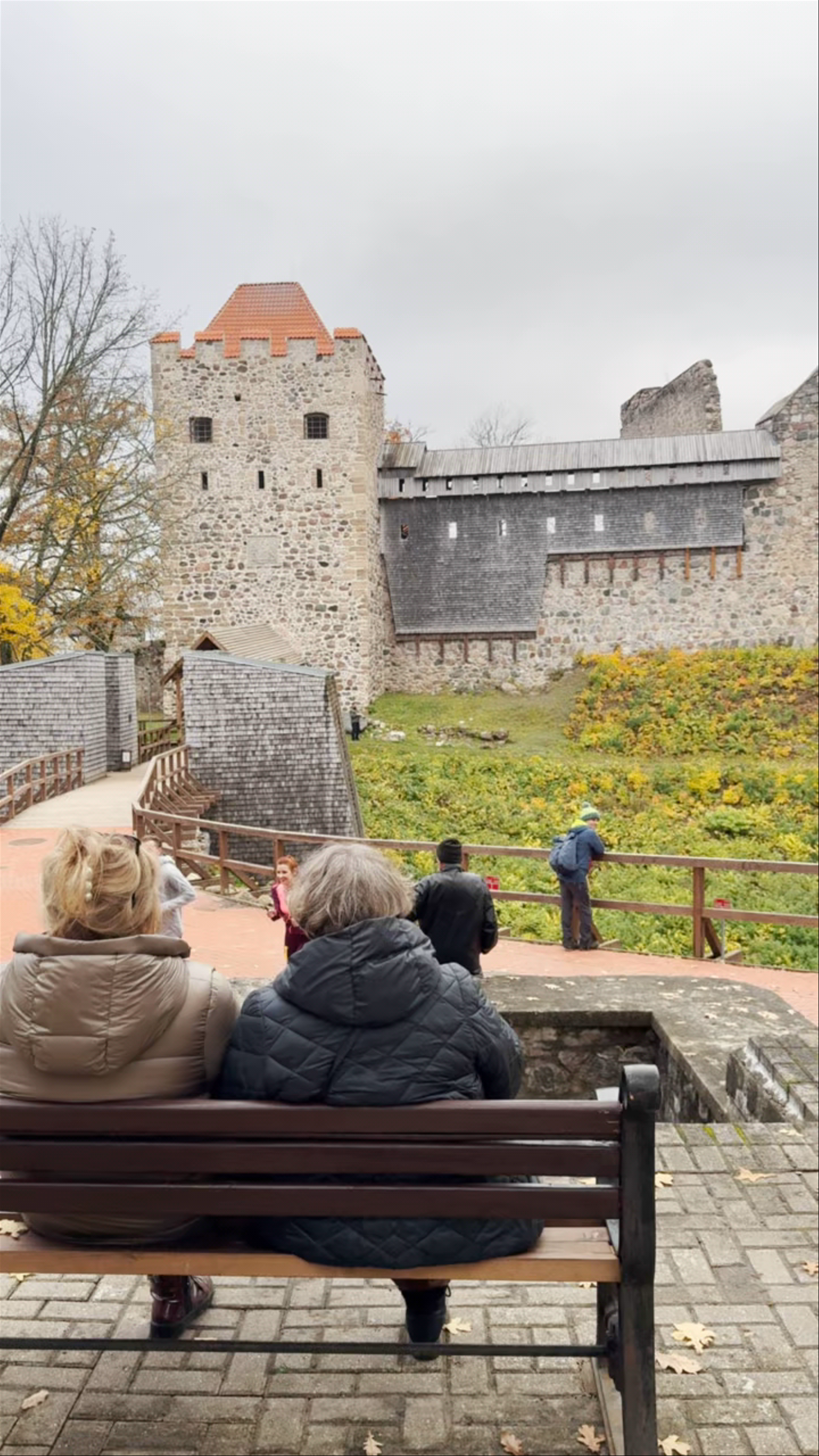 Castle Of The Livonian Order In Sigulda
