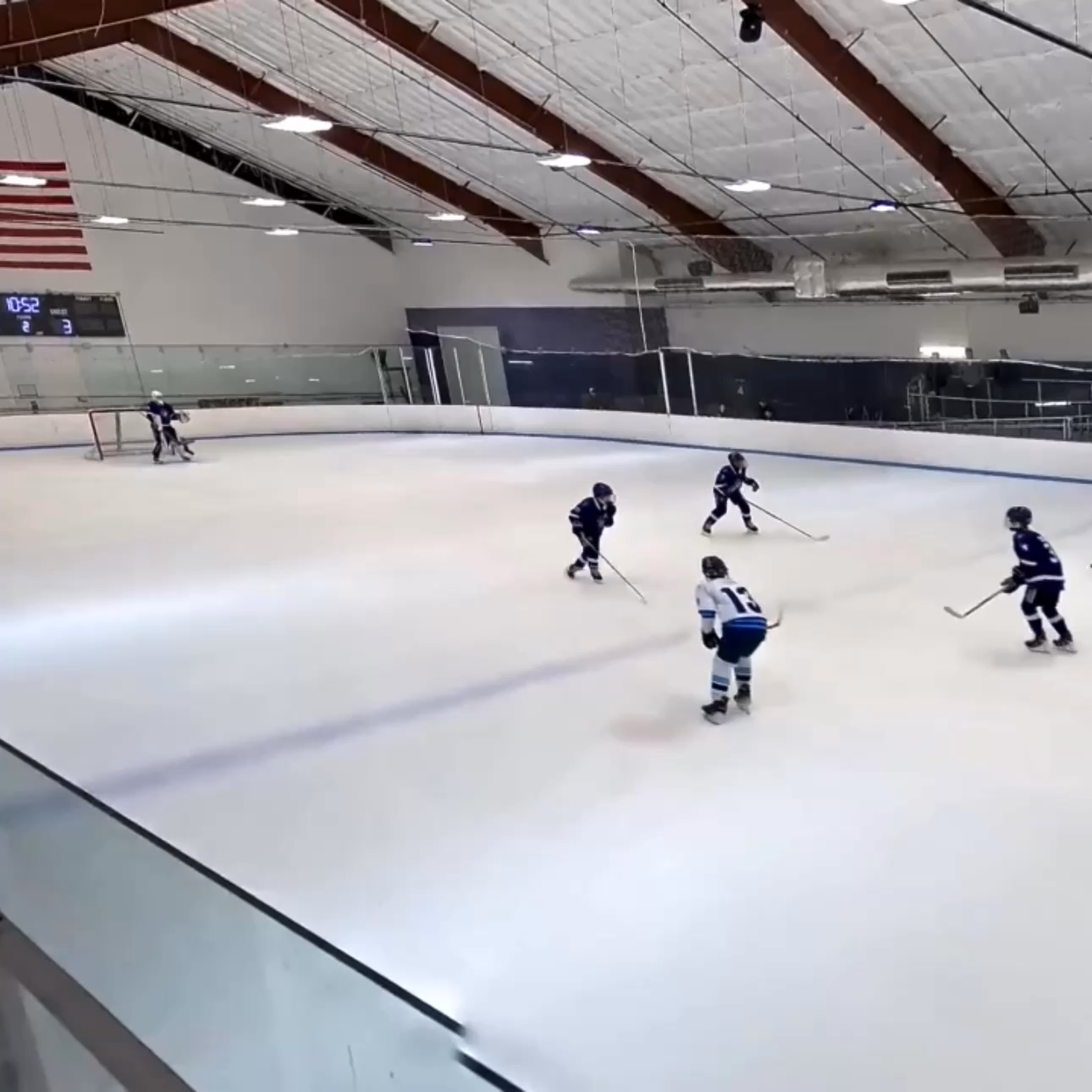 Landon Bell's Slick Backhand Assist to Wills for the Goal!