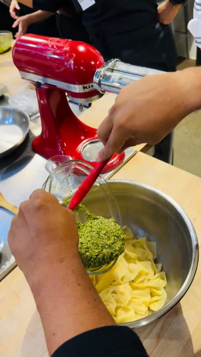 Sur La Table - Cooking Class here is very hands on and  lots of fun! - Kitchen Supplies Near Me - North Bethesda, Maryland