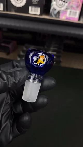 Preview pic of 18mm Single Hole Bowl Slide by Keys Glass