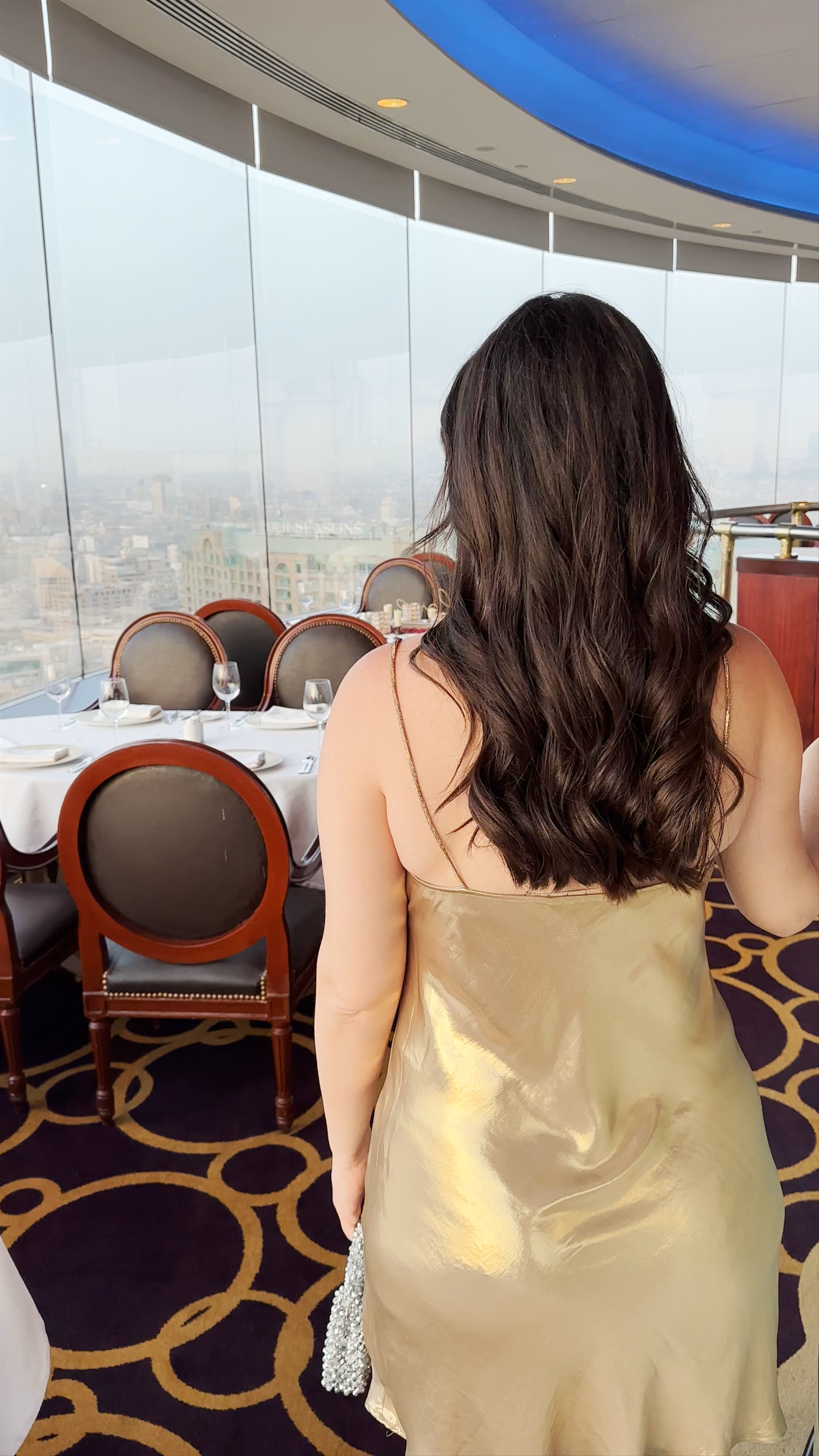 Elegant Evening at a Revolving Restaurant with Stunning Old Cairo Views