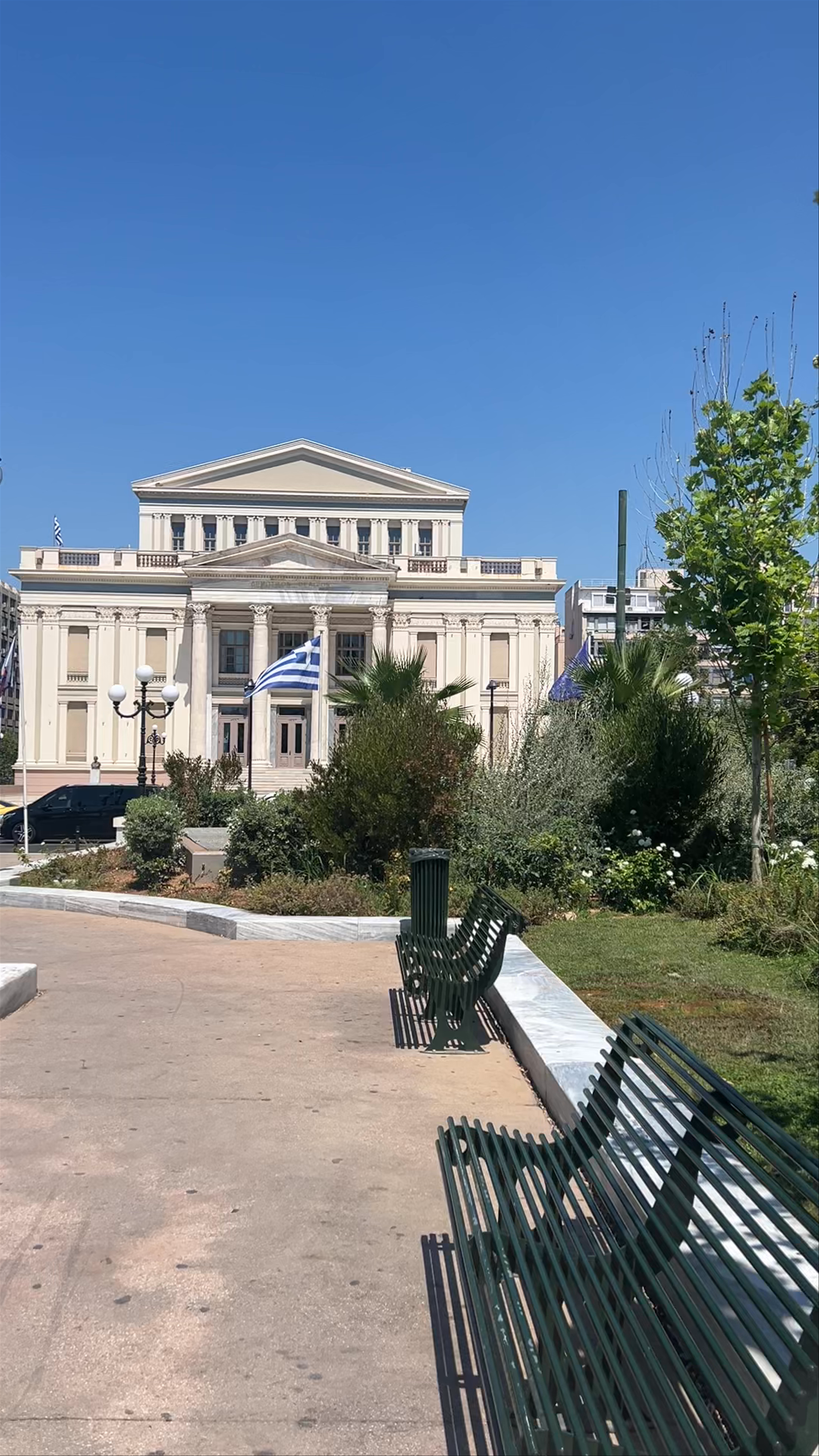 Korai Square: Tranquil Urban Oasis in Piraeus, Greece