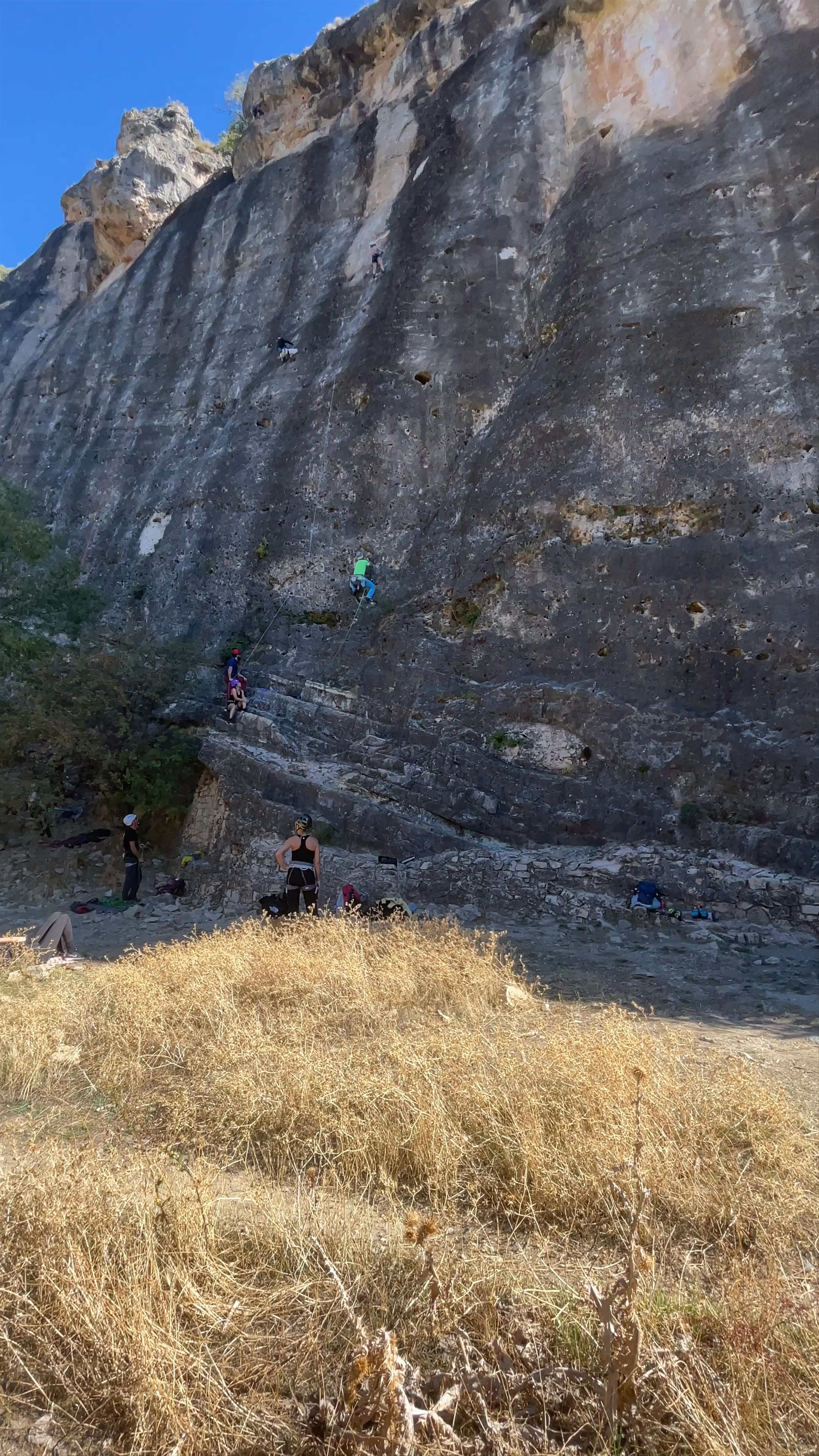 Rock Climbing Adventure at Embalse del Pontón de La Oliva, Spain