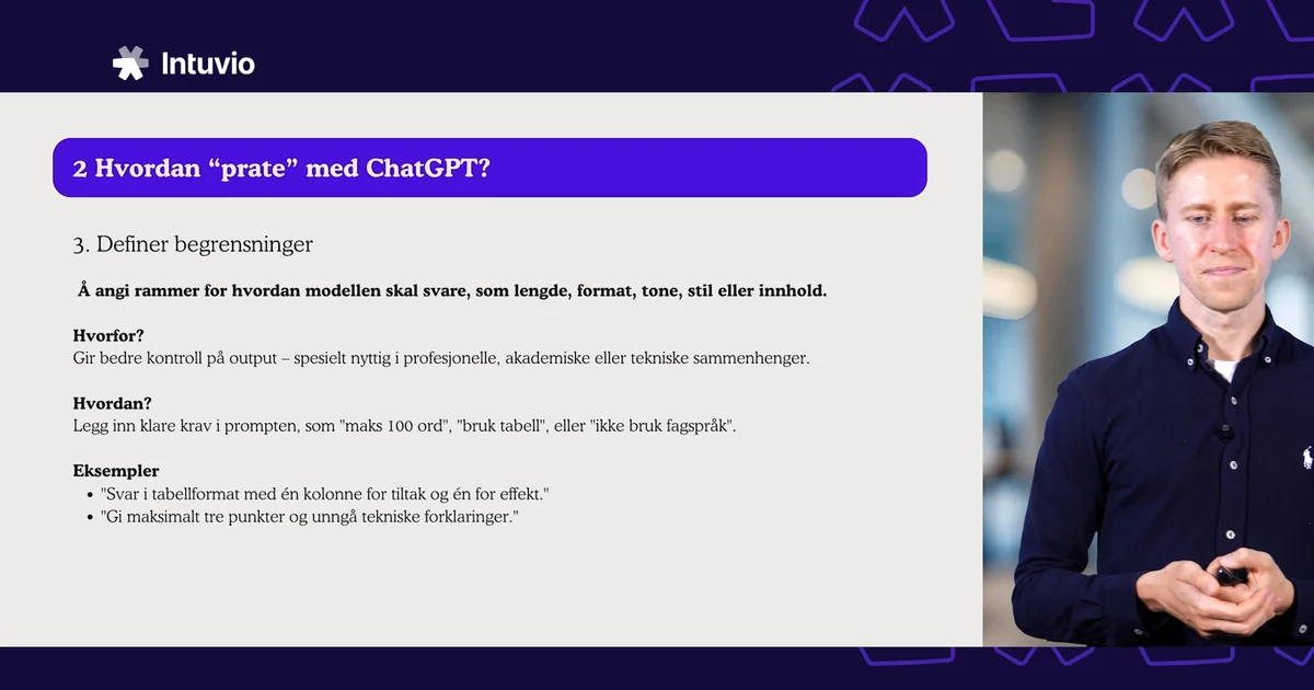 5 teknikker for å skrive bedre prompts | Utdannet.no