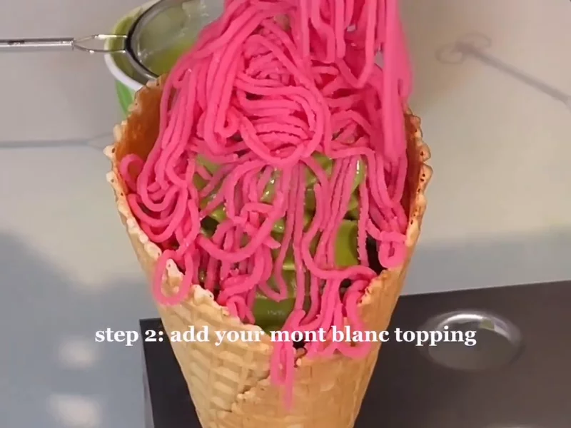 Mont Blanc Ice Cream Promotion