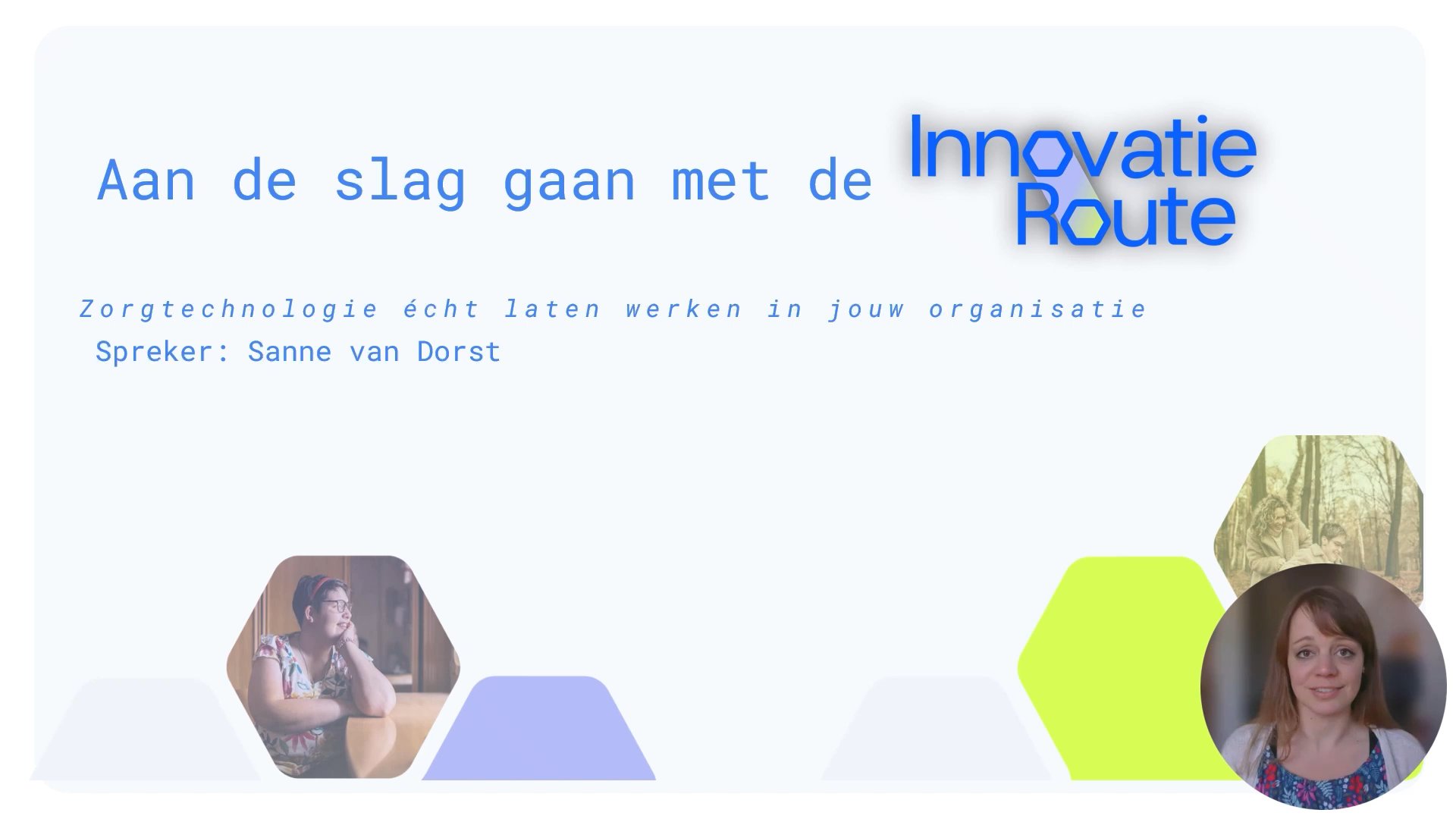 Nieuw op de route? Kijk de screencast, waarin één van onze adviseurs je meeneemt op een korte tour door de route.
