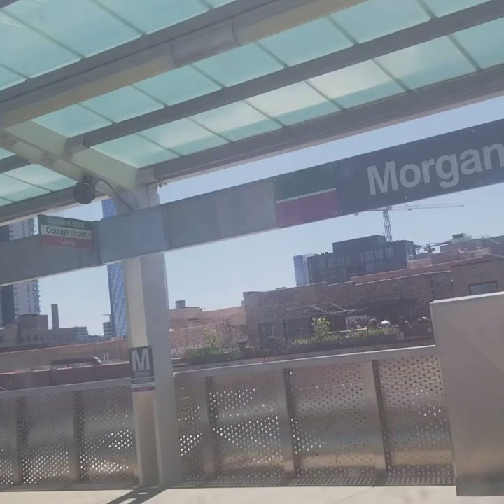CTA - Morgan - Train Stations Near Me - Chicago, Illinois