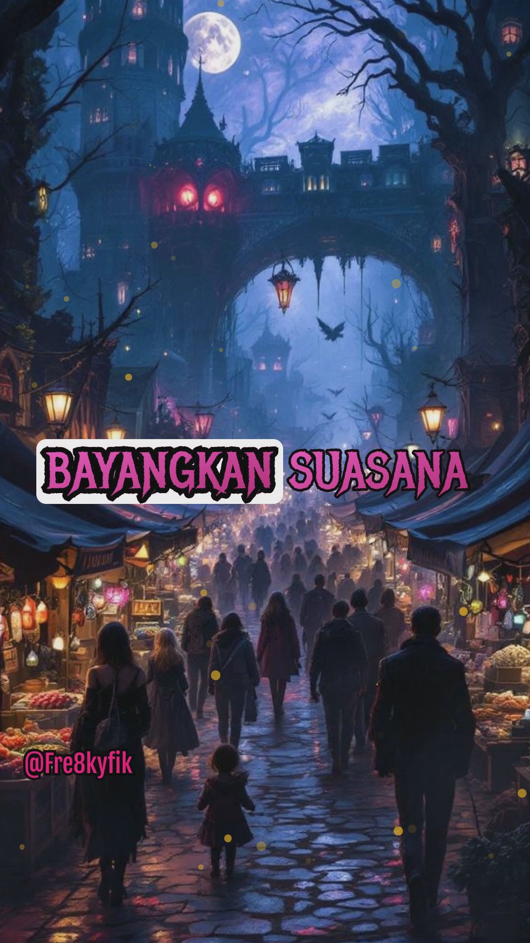 Misteri Pasar Malam: Kisah Penjual tentang Roh dan Pelanggan Tak Kasat Mata