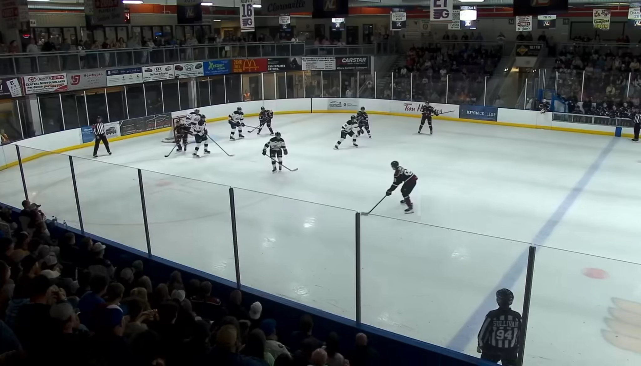 Quinn Norman's goal vs Saginaw Spirit - Newfoundland Regiment
