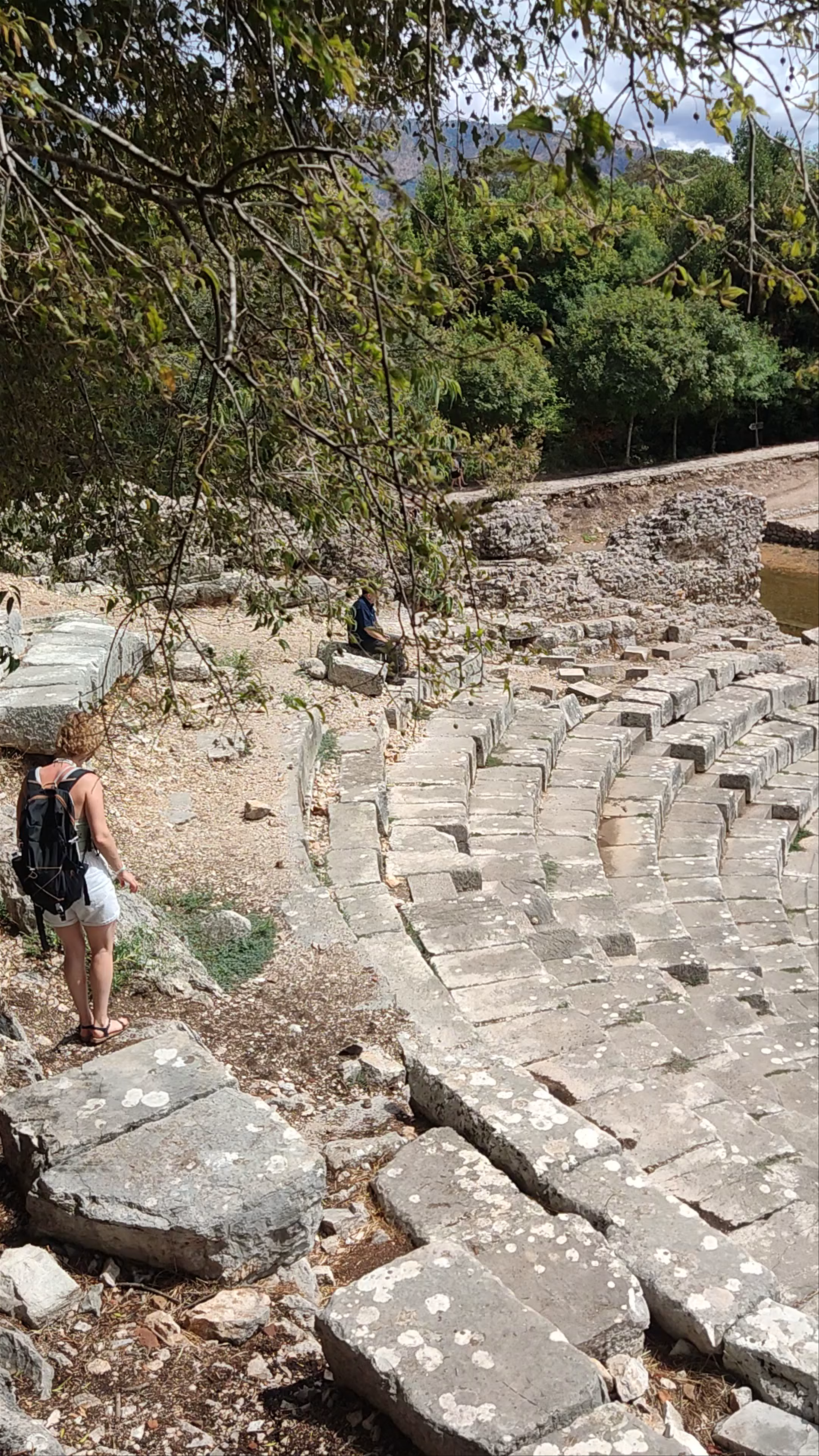 Exploring the Ancient Theatre of Butrint, Albania