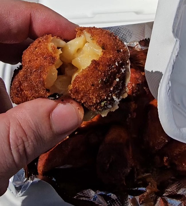 Burger Runn - Delicious mac n cheese ball - Burgers Near Me - Runnemede, New Jersey