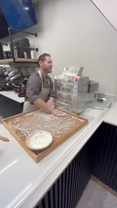 Uncle Mochi Cafe - The guy was making the boba fresh. I got a sample and never tasted better boba in my life! - Cafes Near Me - Cedarhurst, New York