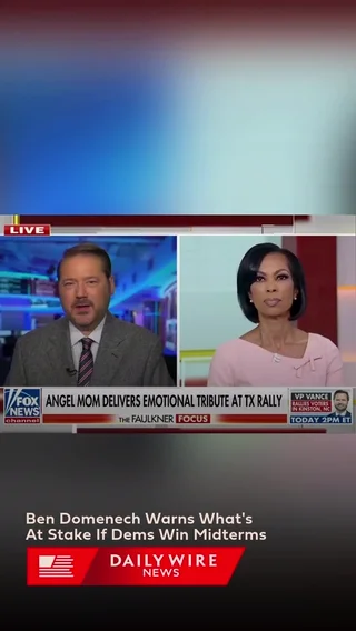 Ben Domenech Warns What's At Stake If Dems Win Midterms