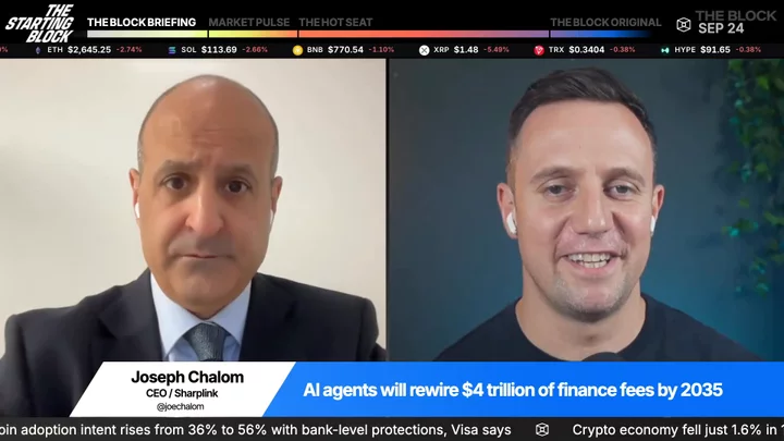 AI agents will score $4T in fees by 2035 - Sharplink