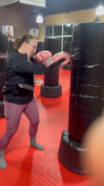 iLoveKickboxing - Love hitting the bags! - Kickboxing Near Me - Largo, Florida