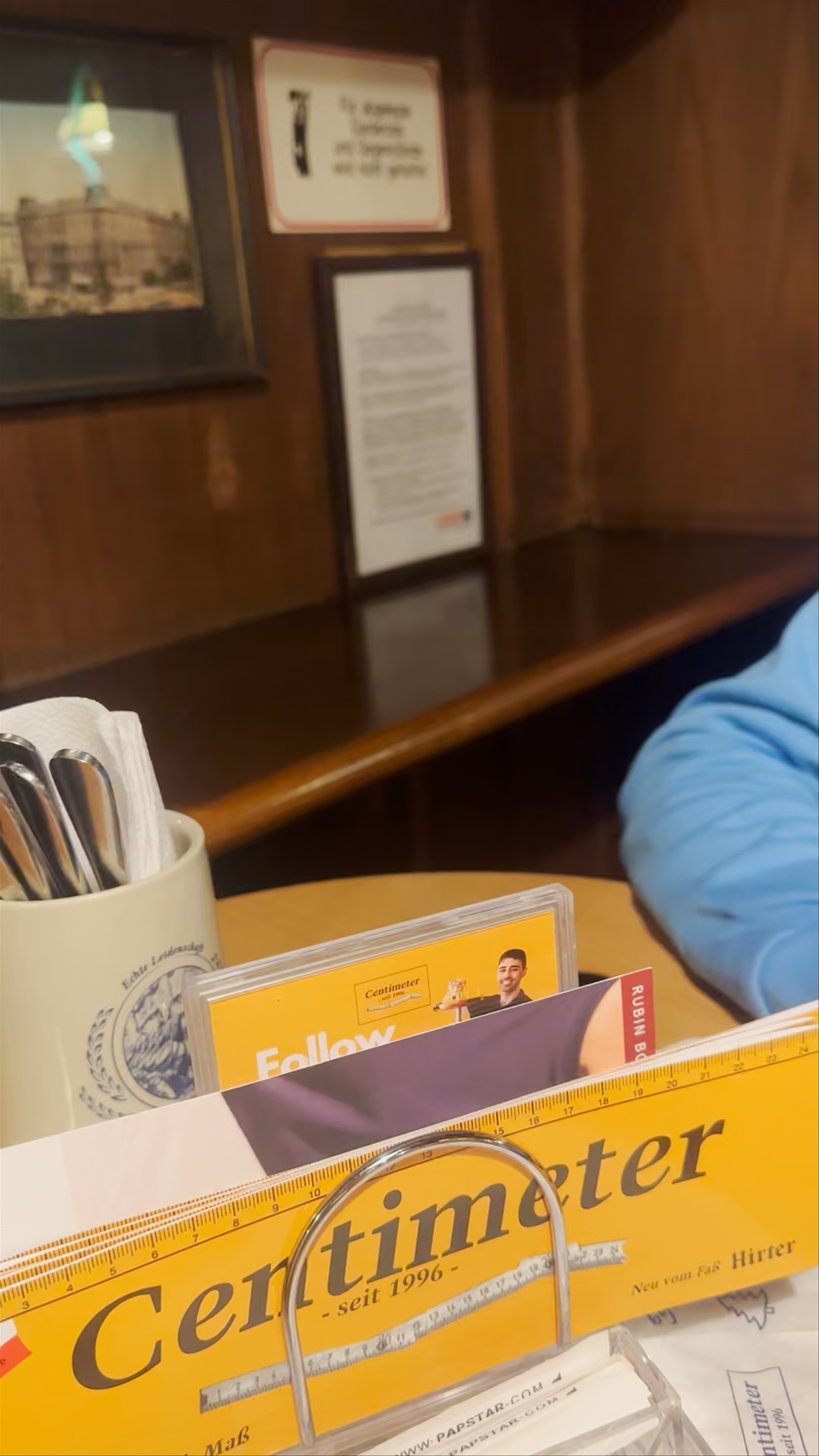 Centimeter am Spittelberg