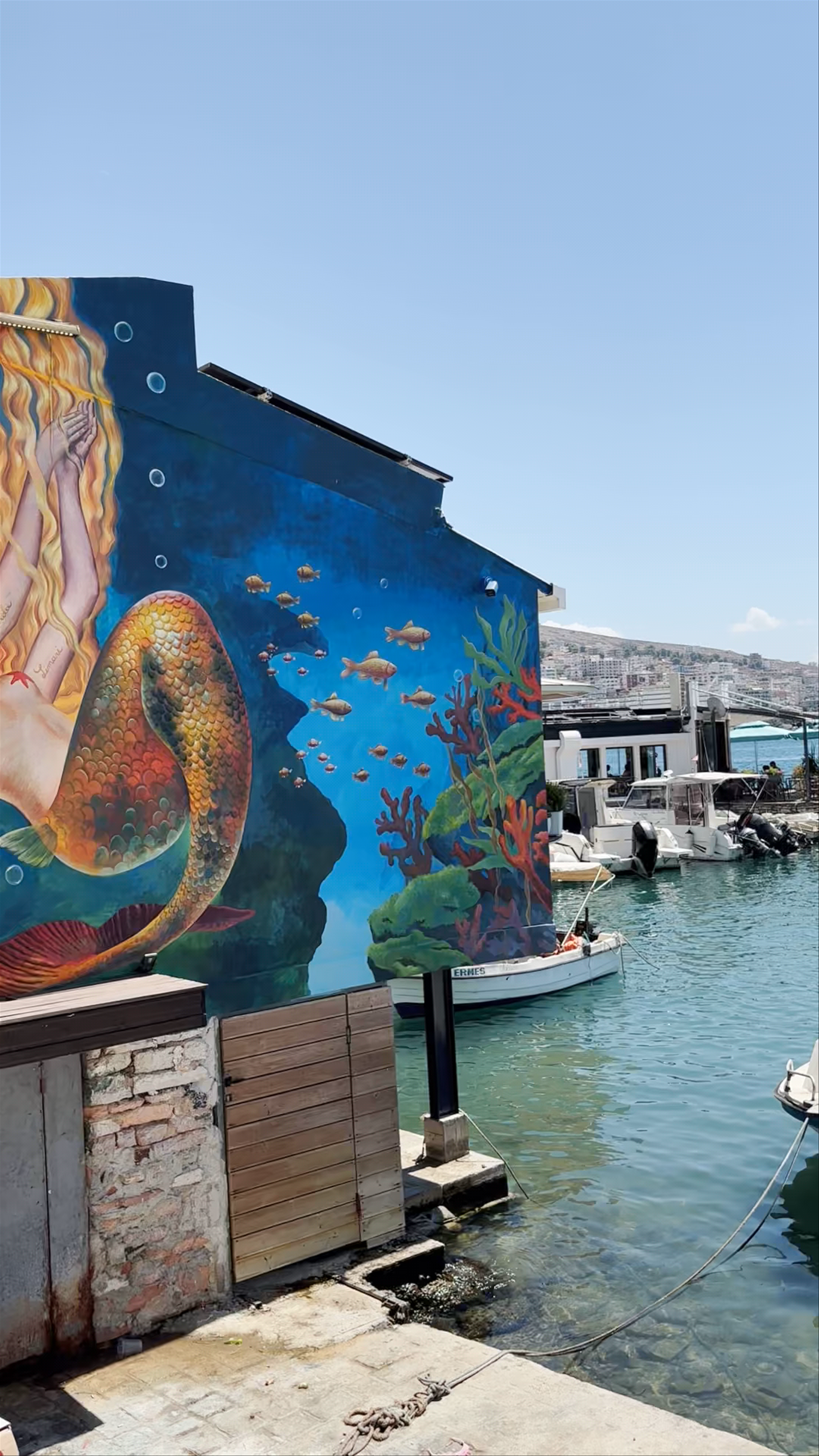 Discover Saranda Promenade: Coastal Charm & Vibrant Street Art in Albania