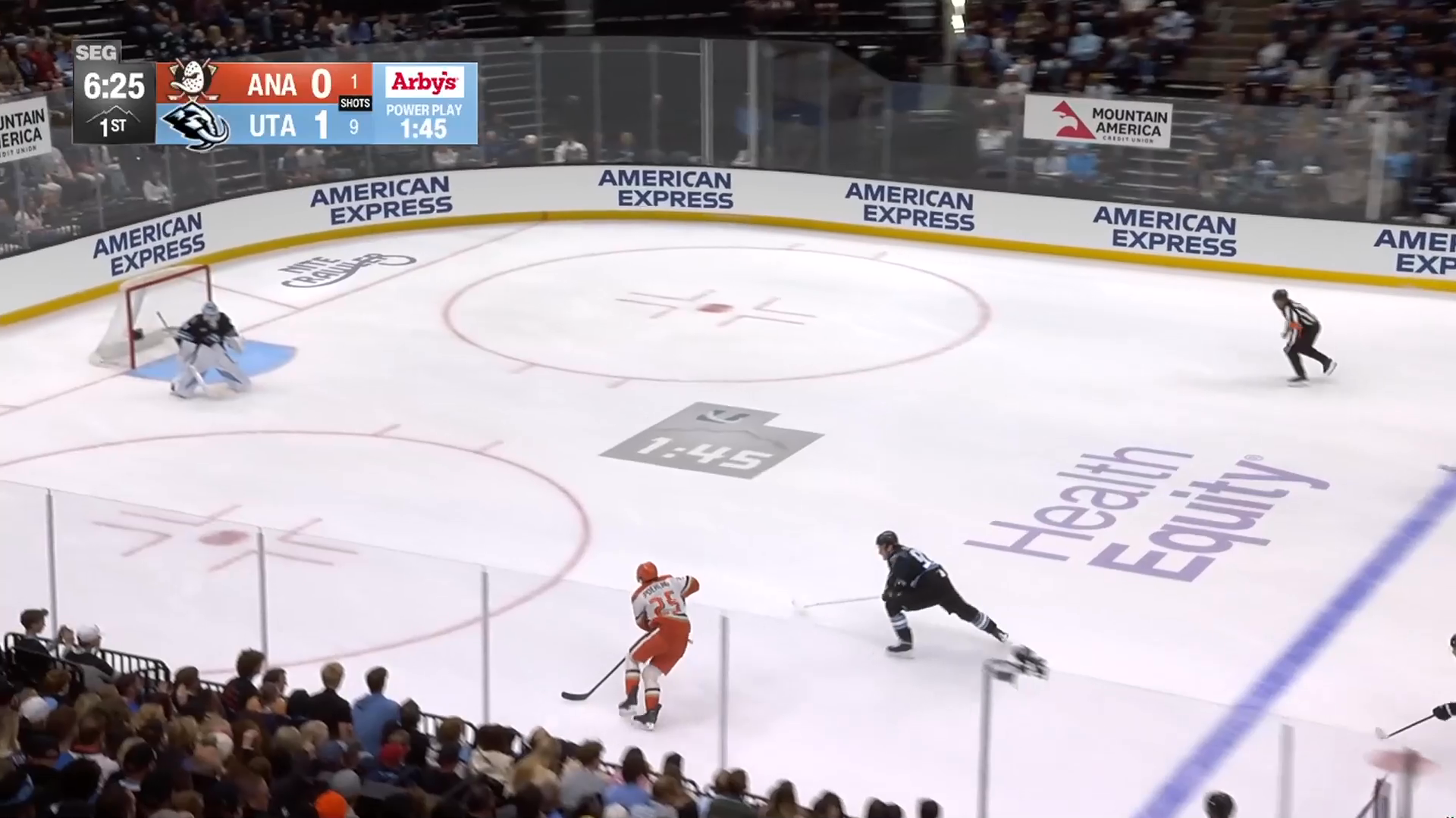 Poehling ties it shorthanded with a nifty move on a breakaway · Mar 20, 2026