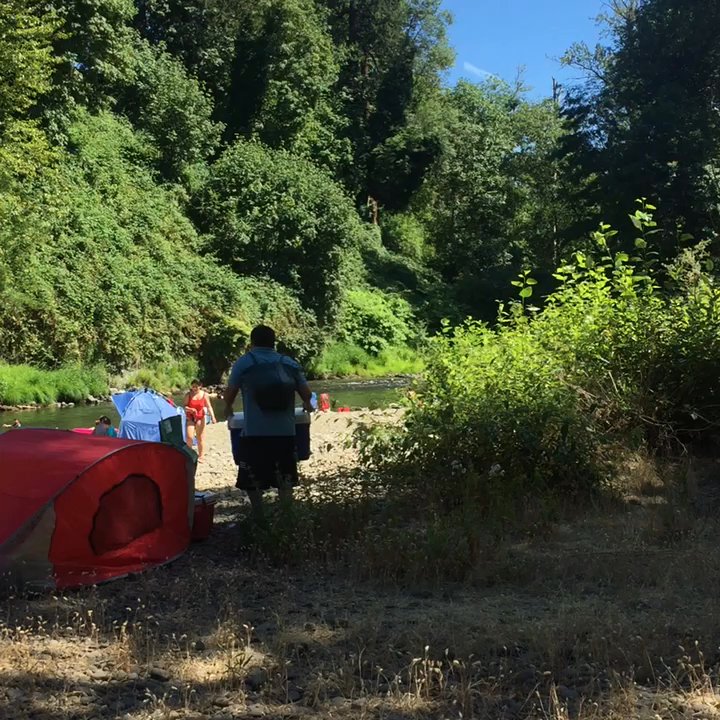Knights Bridge Park - Quick video of area - Boating Near Me - Canby, Oregon
