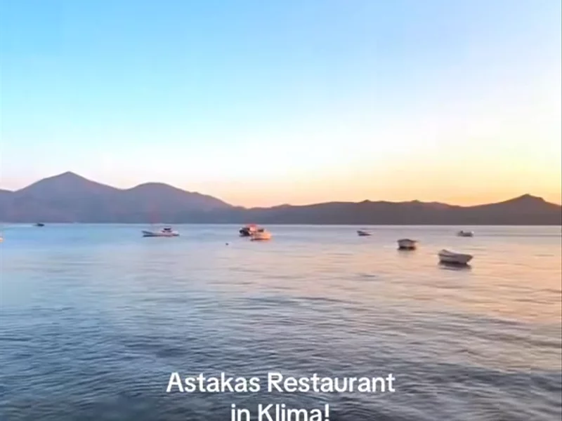 Astakas Restaurant, Milos