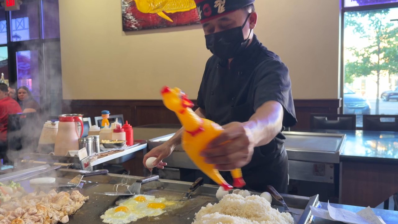 Fuji Steak House - Video of the chicken - Japanese Near Me - Hamilton, Ohio