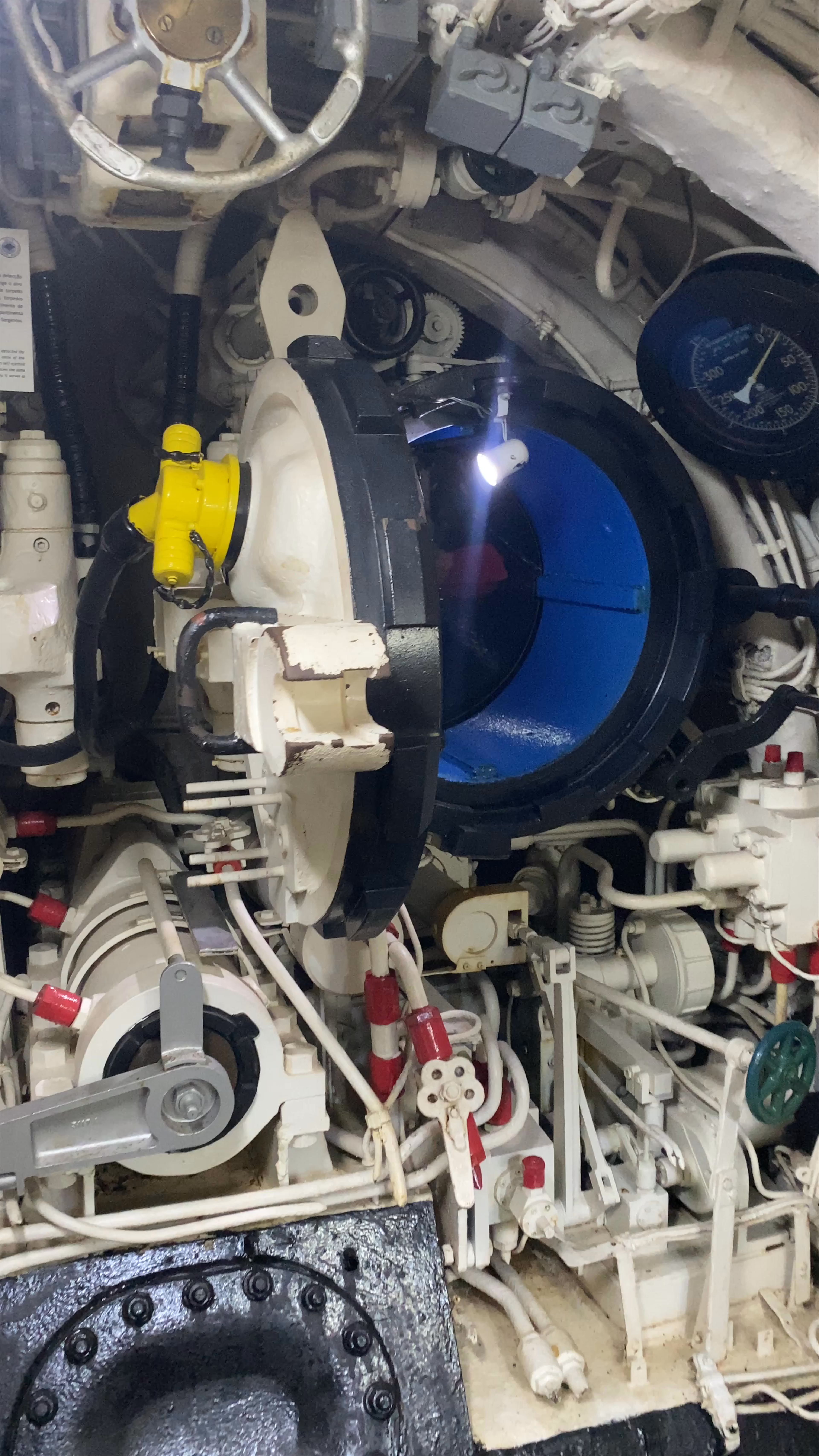 Inside the Submarine Museum in Rio de Janeiro - A Close-Up of the Torpedo Room