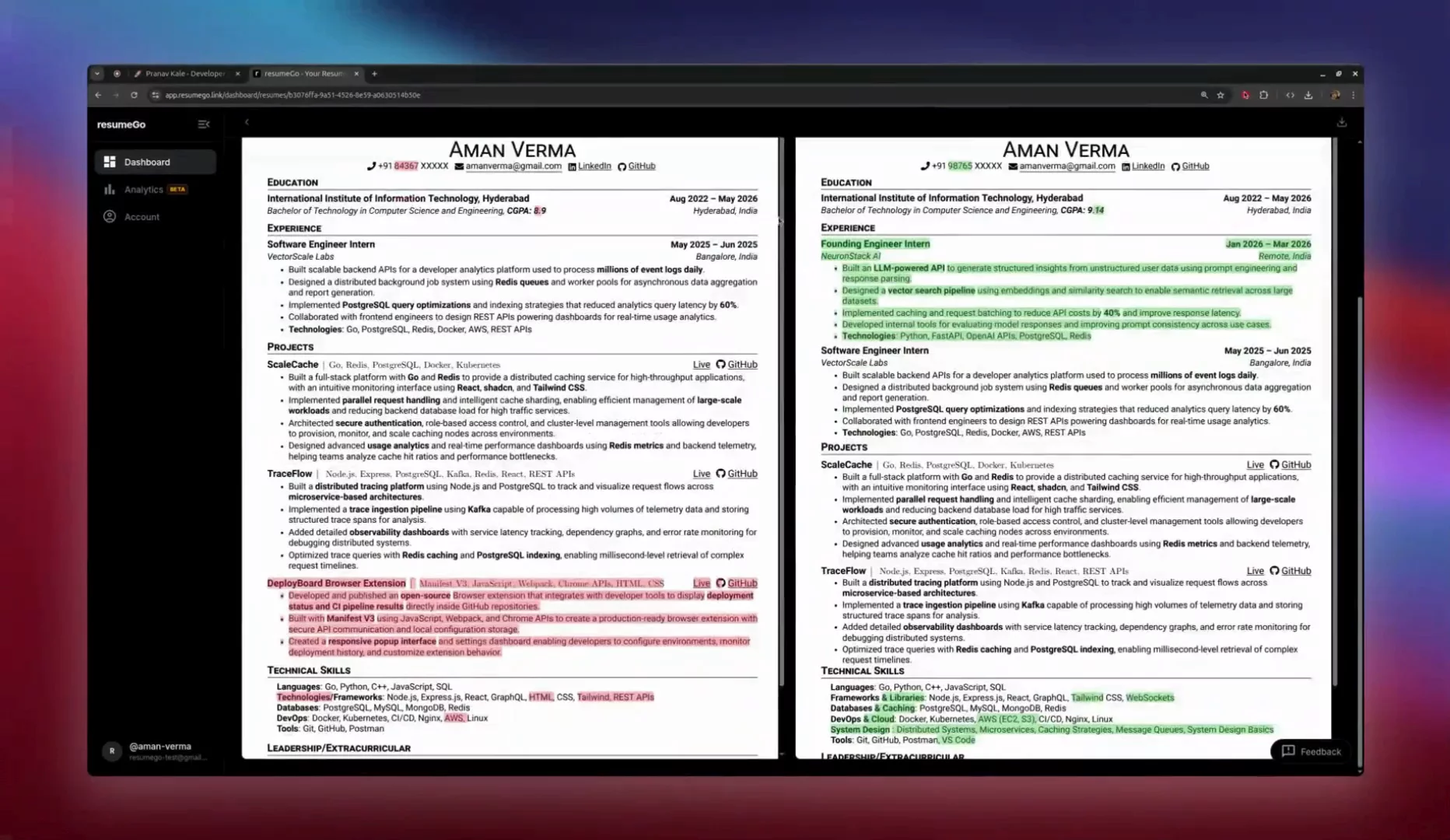 resumeGo - Your Resume, One Link Away image 1