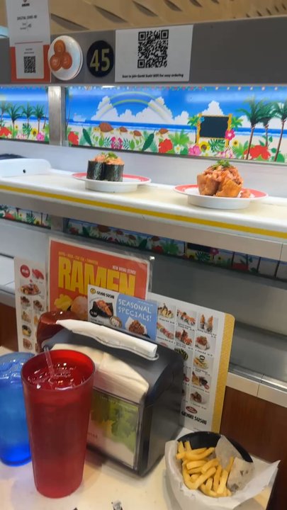 Genki Sushi - Lunch with the fam 10/23/2025 - Sushi Bars Near Me - Kapolei, Hawaii