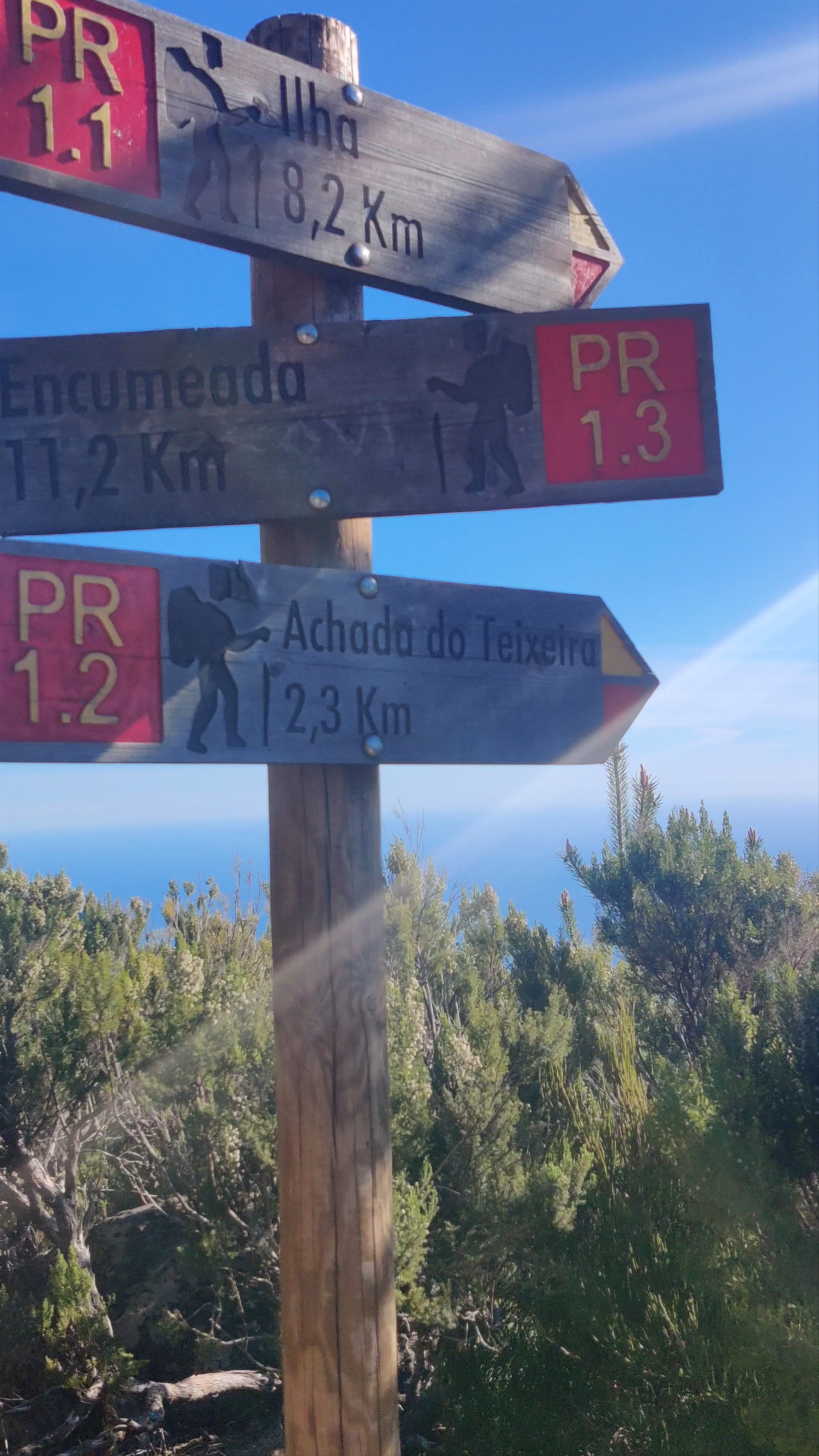 Scenic Hiking on PR 1.2 Trail to Pico Ruivo, Madeira, Portugal