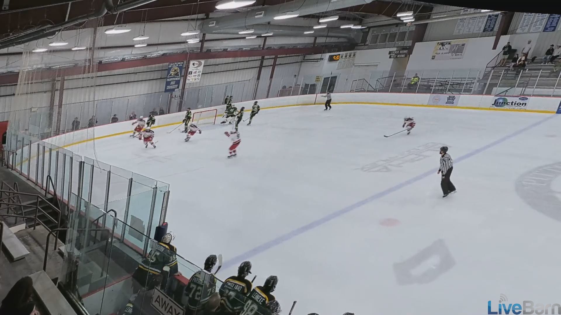 Blake Whiteman's Face-Off Win & Assist Highlights Shaler Area Hockey