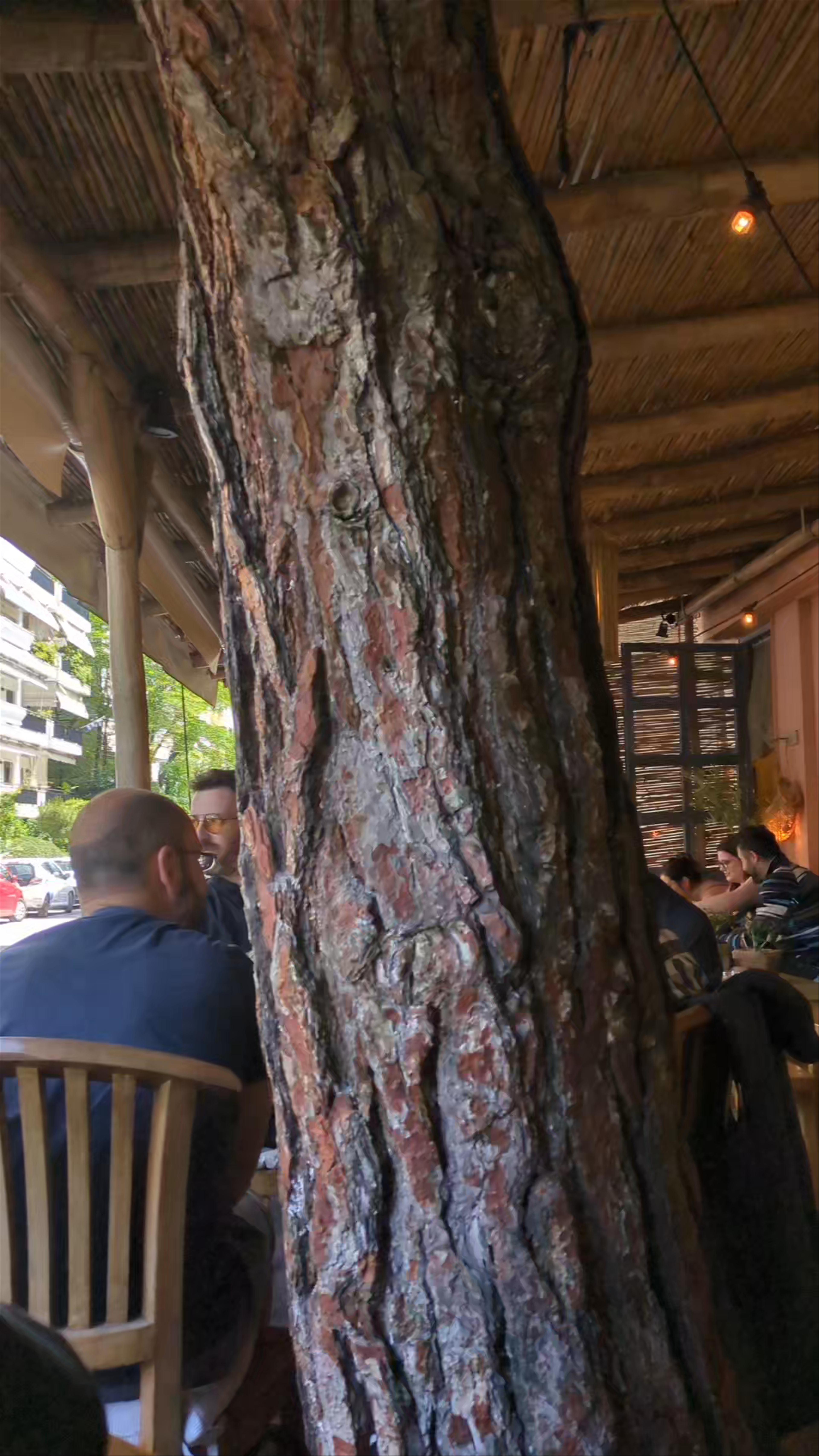 Cozy Outdoor Cafe Experience in Kalamaria, Thessaloniki