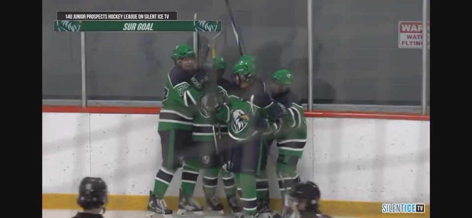 Cristian Phillips' Spectacular One-Timer Goal | Surrey Eagles U14 Highlights