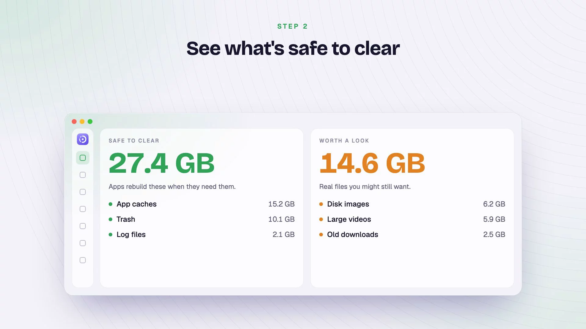 DiskMate - Mac storage full? Free up space. image 1