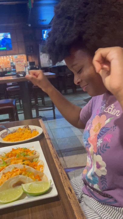 La Papa Loca - My daughter, who is pretty indifferent to tacos, doing a jig for THESE tacos. - Latin American Near Me - Lafayette, Louisiana