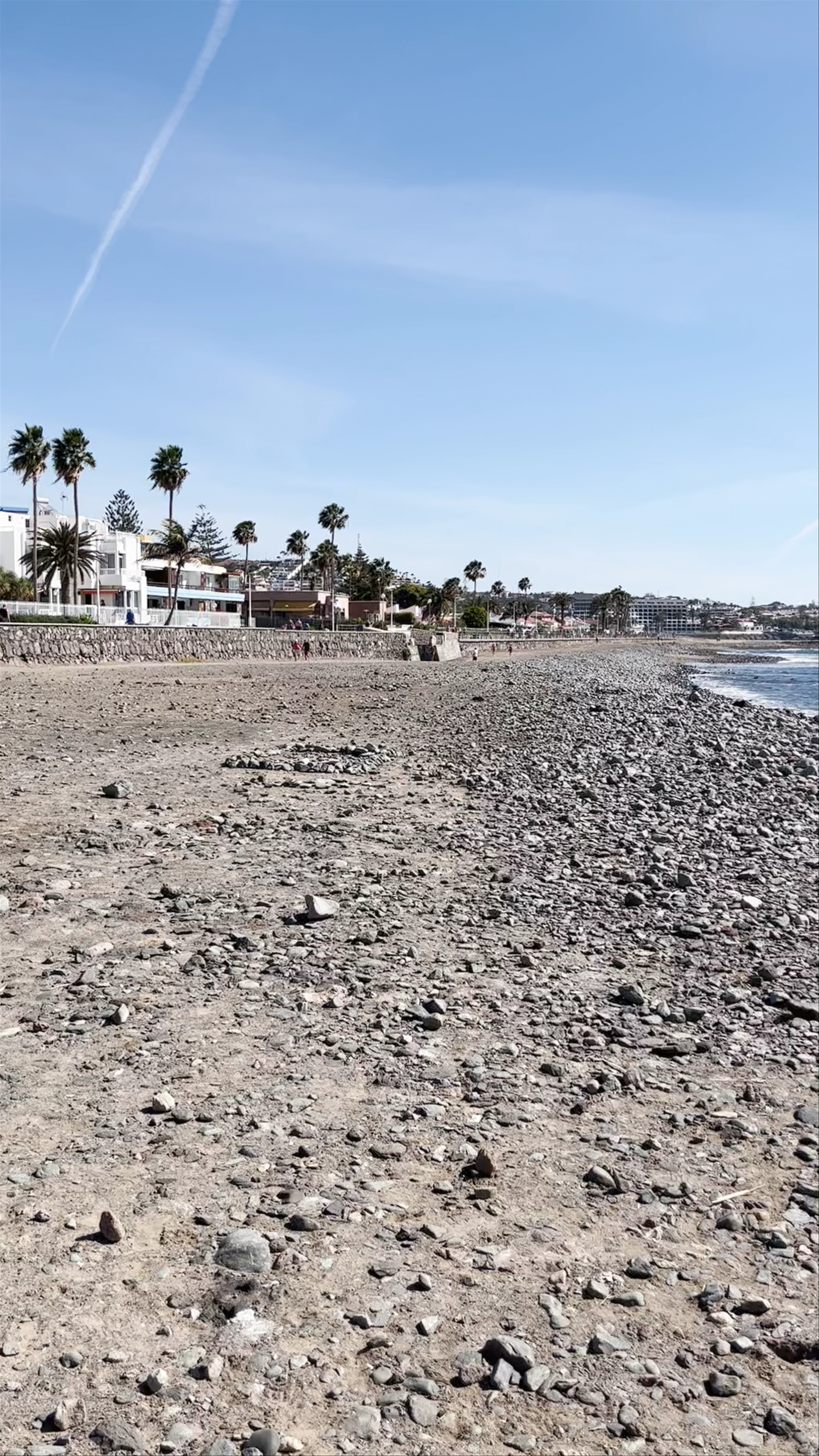 Playa El Veril, Paseo Costa Canaria