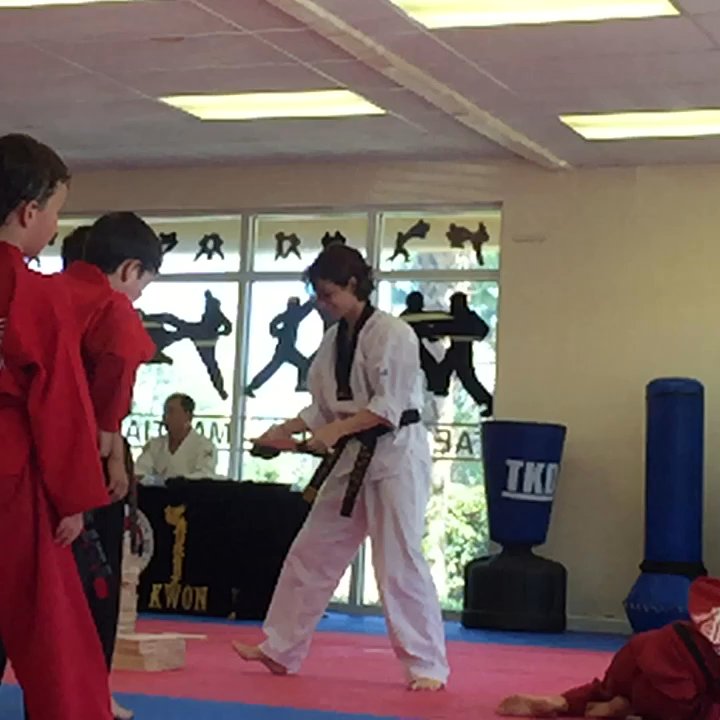 US Pro Tae Kwon Do - Black belt board breaking test. - Taekwondo Near Me - Jupiter, Florida
