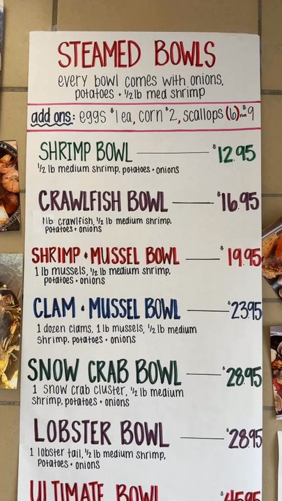 Capt'n Franks Seafood - Steamed Bowls! - Seafood Markets Near Me - Baltimore, Maryland