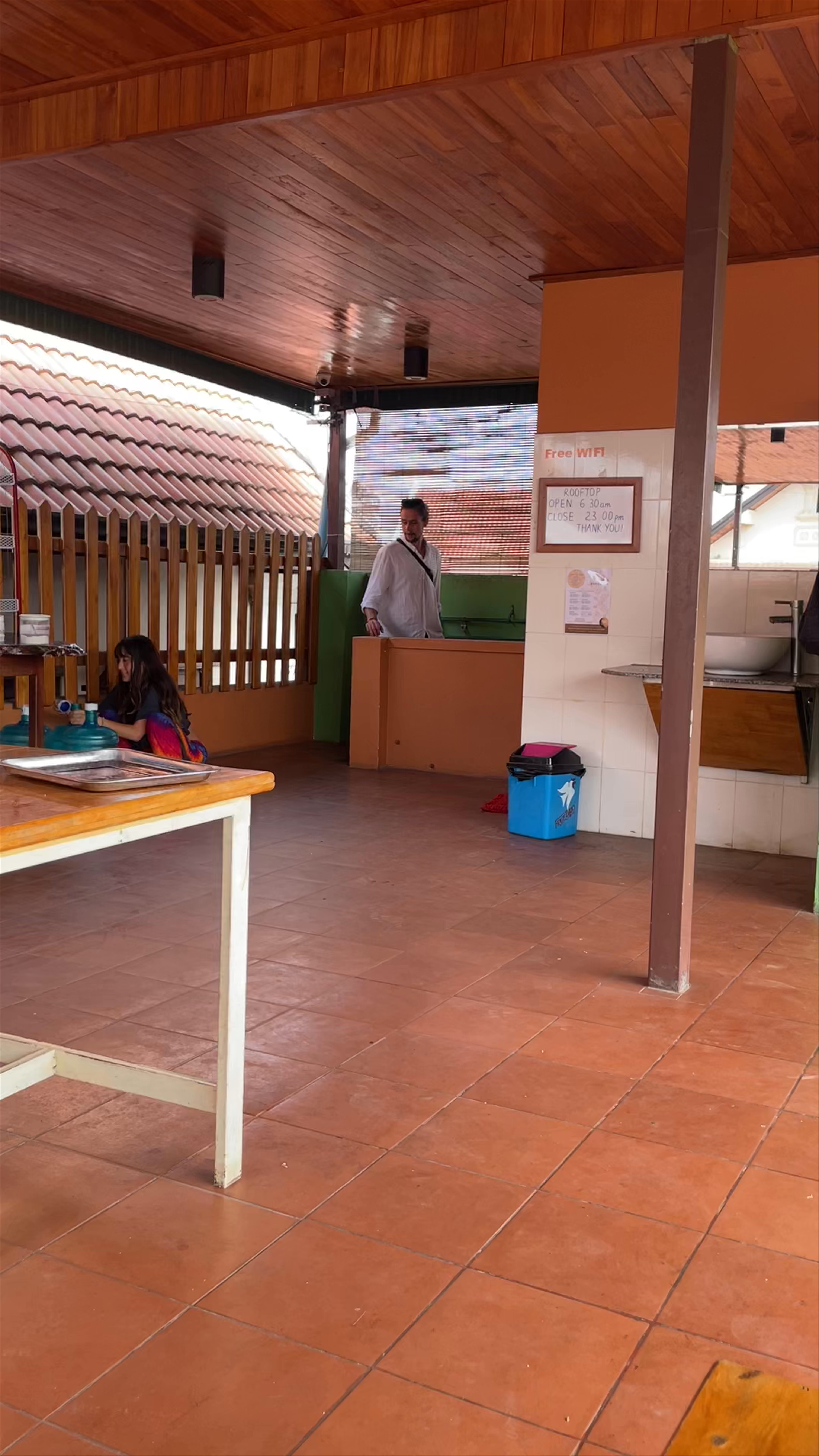 Morning Vibes at Vongprachan Backpackers Hostel, Luang Prabang