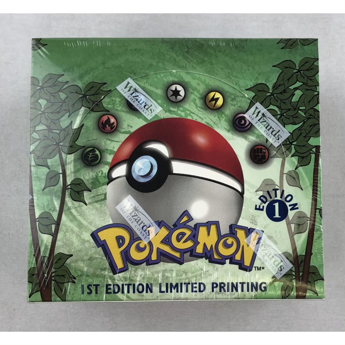 Whatnot first editon jungle box break livestream by chumlee pokemon