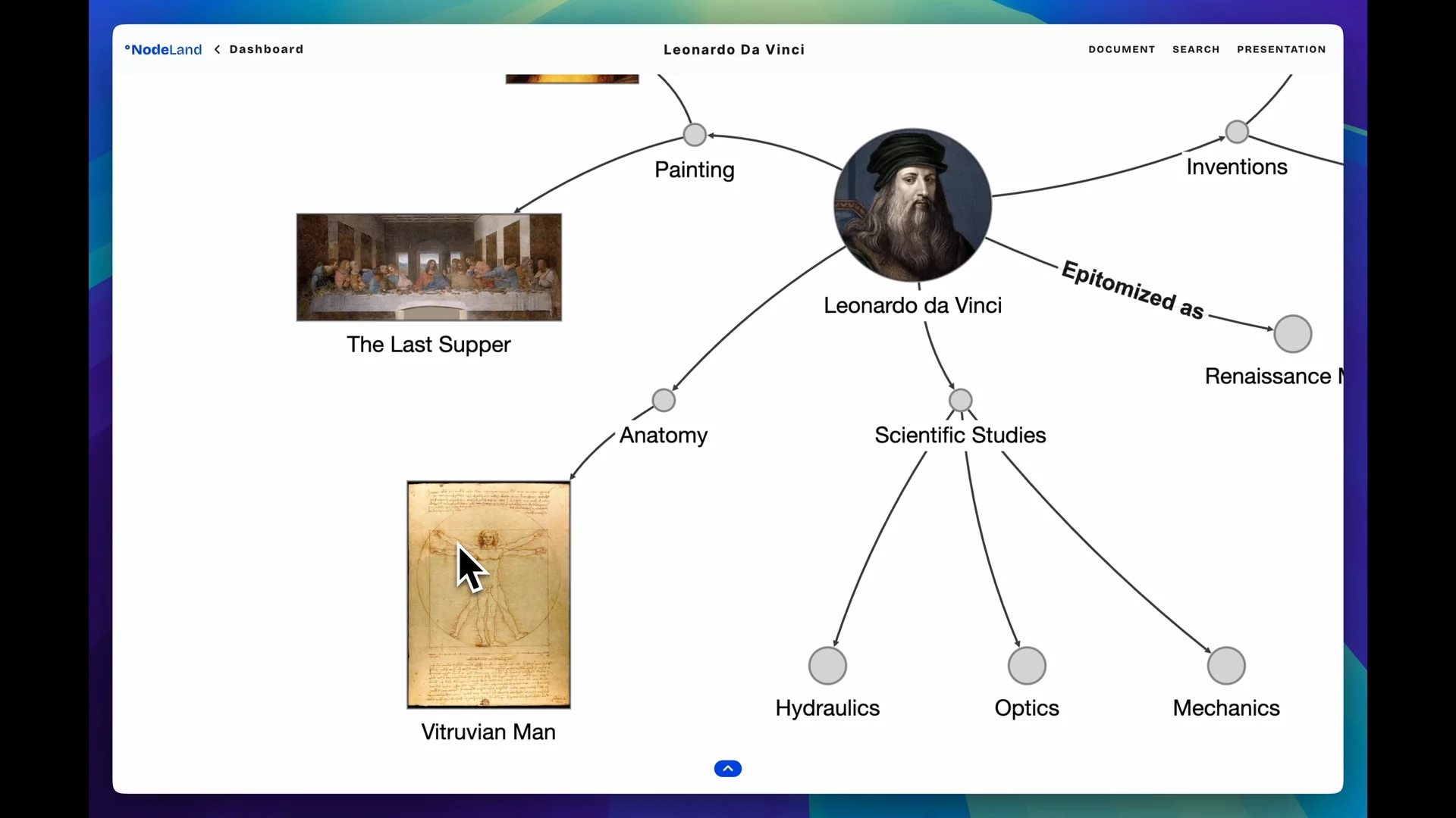 A visual workspace to think, map, and create image 1
