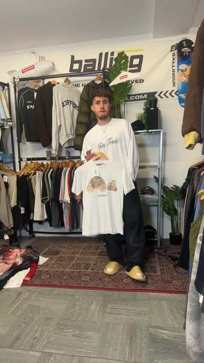 Palm Angels Teddy Bear T-Shirt image 1