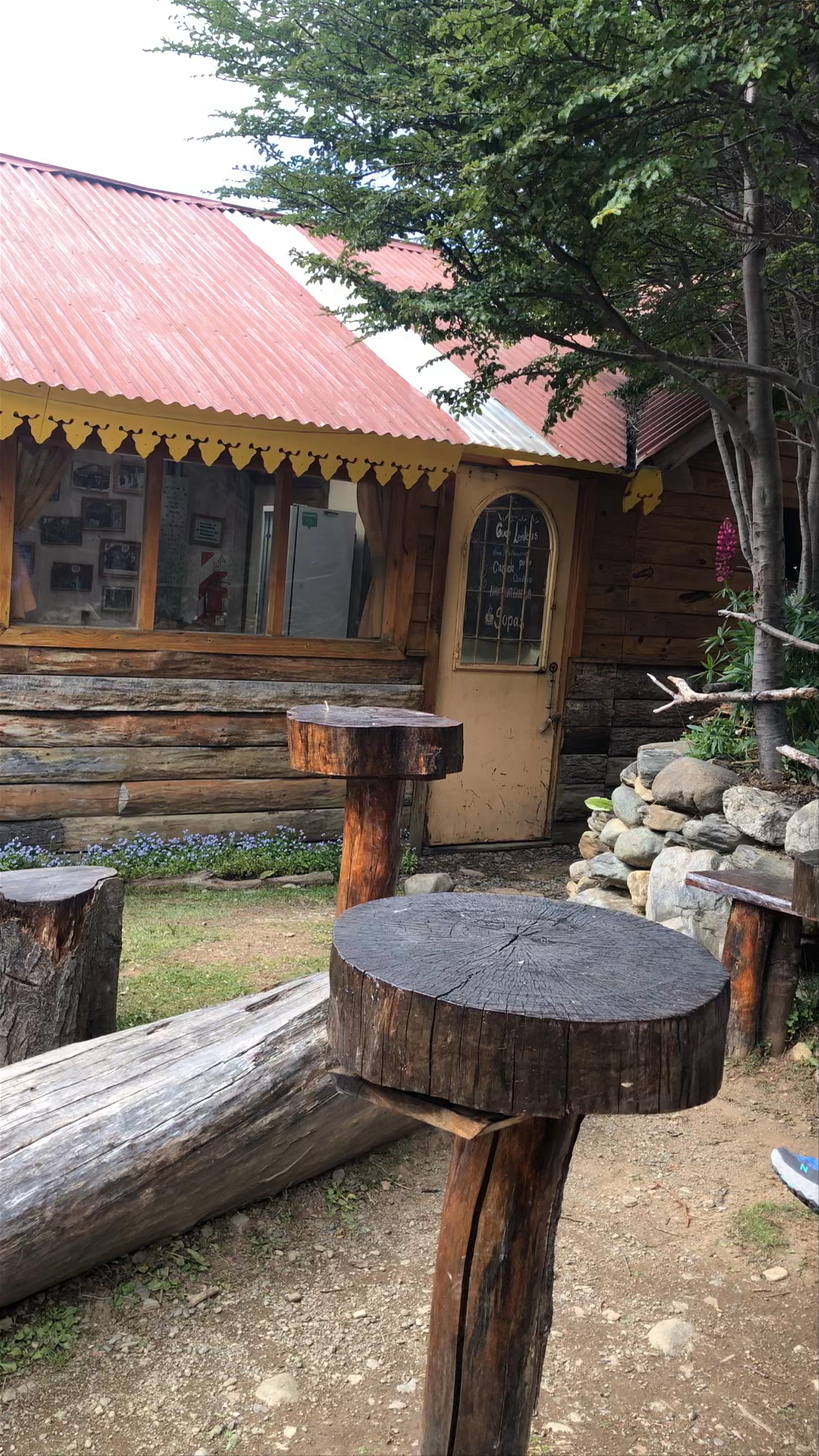 Cozy Rustic Coffee Spot at Canopy Ushuaia, Tierra del Fuego