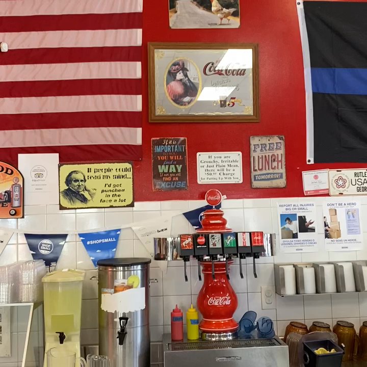 Hot Rod's Diner - Awesome diner!  Best decor I've seen!  Good food & excellent service! - Diners Near Me - Social Circle, Georgia