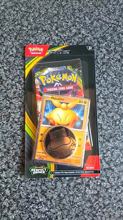 Pokemon Makuhita ME Perfect Order Blister imagen 1