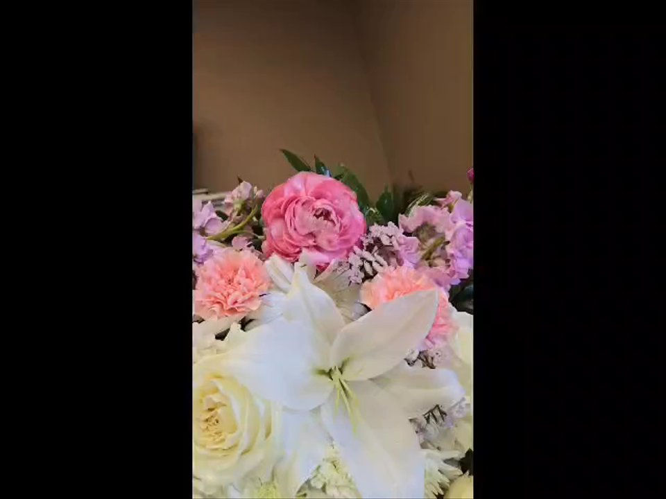 Classy Flowers - Sacred Heart arrangement - Florists Near Me - Tinley Park, Illinois