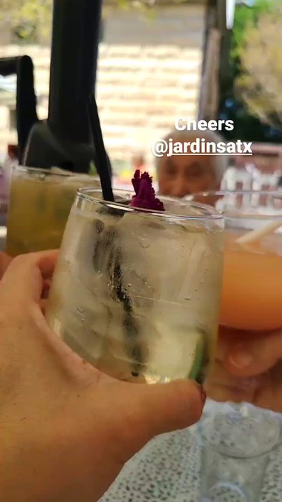 Jardin - Cheers - Mediterranean Near Me - San Antonio, Texas
